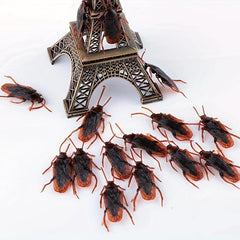 Halloween Mock Cockroaches Pranks Toys Soft Material