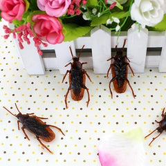Halloween Mock Cockroaches Pranks Toys Soft Material