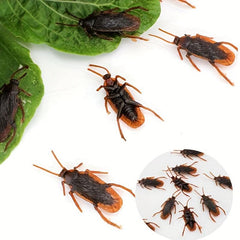 Halloween Mock Cockroaches Pranks Toys Soft Material