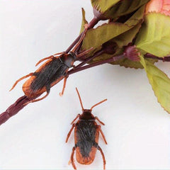 Halloween Mock Cockroaches Pranks Toys Soft Material