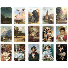 Lenormand Deck Revival Art 36 Cards Oracle Pocket Size Party Fortune