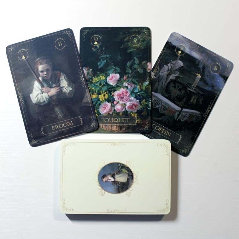 Lenormand Deck Revival Art 36 Cards Oracle Pocket Size Party Fortune