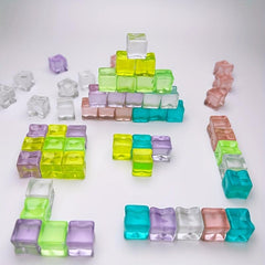 50/20/2 Mixed Ice Pulling Toy Luminous Ice Squeezing Toy Decompression