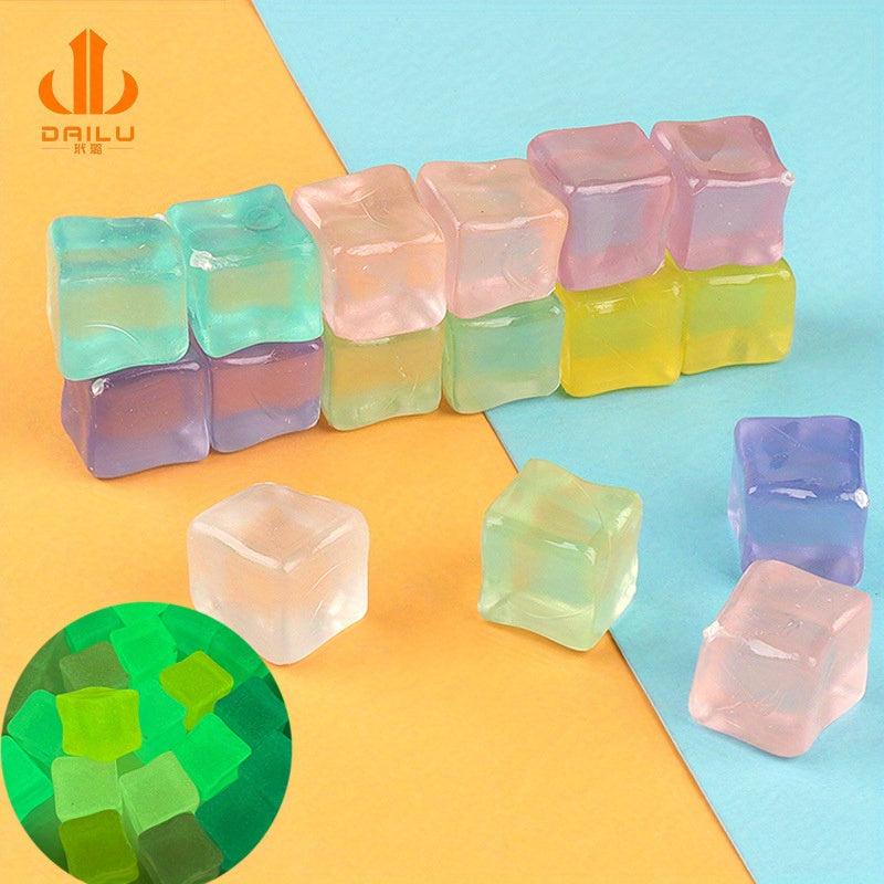 50/20/2 Mixed Ice Pulling Toy Luminous Ice Squeezing Toy Decompression