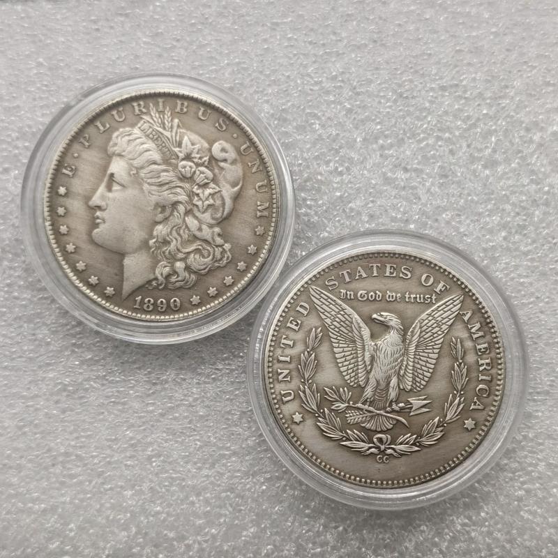 1890 CC Copy Coin For Collection With Coin Box