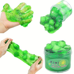 70ml Crystal Slime Toy DIY Fruit Jelly Clay Slime Party Favor For Kids