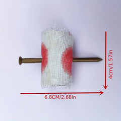 1pc Magic Piercing Finger Nails Prank Toy