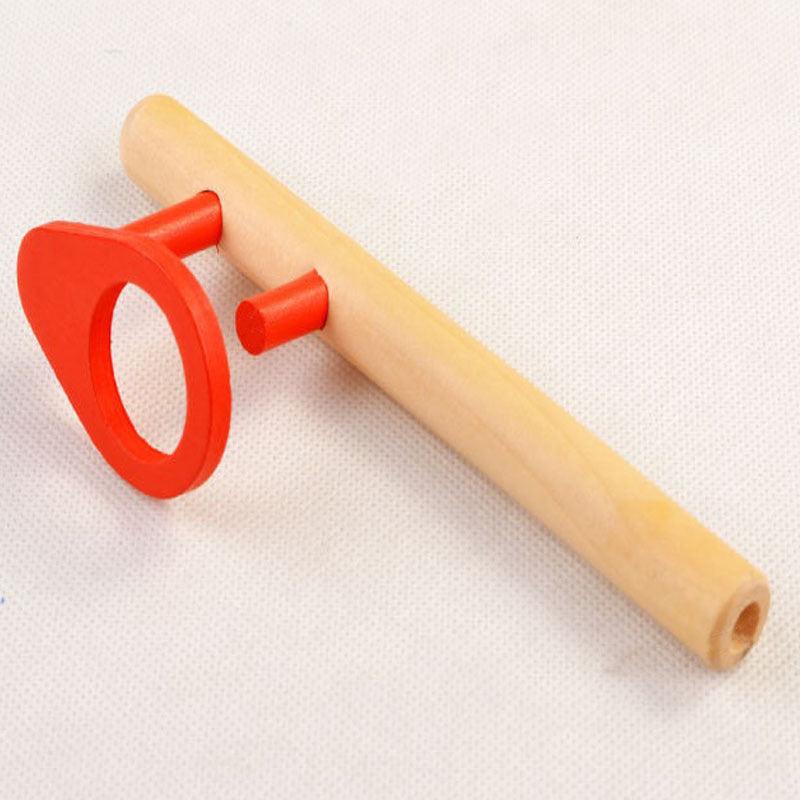 Montessori Baby Wooden Toys Blow Hobbies Outdoor Fun Sports Toy