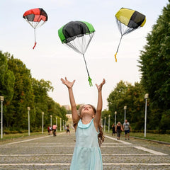 Flying Parachute Toy for Kids - Outdoor Fun for Boys & Girls