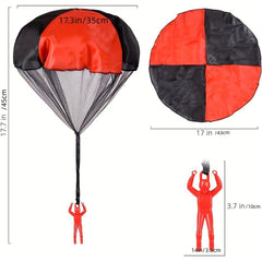 Flying Parachute Toy for Kids - Outdoor Fun for Boys & Girls
