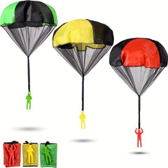 Flying Parachute Toy for Kids - Outdoor Fun for Boys & Girls