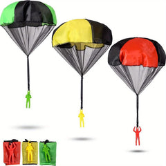 Flying Parachute Toy for Kids - Outdoor Fun for Boys & Girls