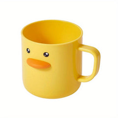 Yellow Duck Mouthwash Cup Kids Plastic Brushing Drinking Cup