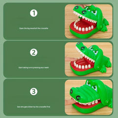 Tricky Toy Large Crocodile Biting Finger Toy Shark Teething Game