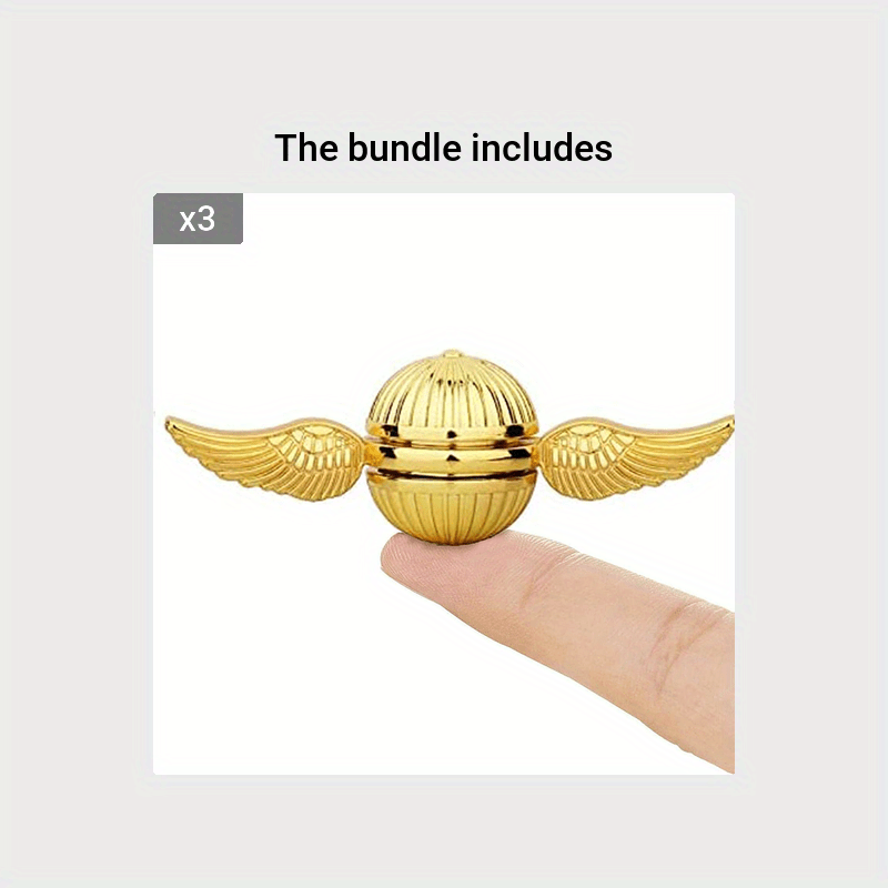 Fingertip Top Decompression Toy Hand Bearing Tri Spinner Finger Spinners Toy