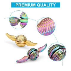 Fingertip Top Decompression Toy Hand Bearing Tri Spinner Finger Spinners Toy