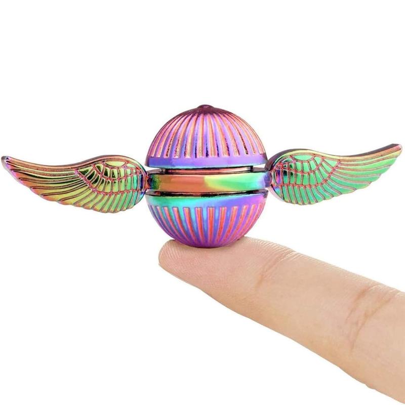 Fingertip Top Decompression Toy Hand Bearing Tri Spinner Finger Spinners Toy