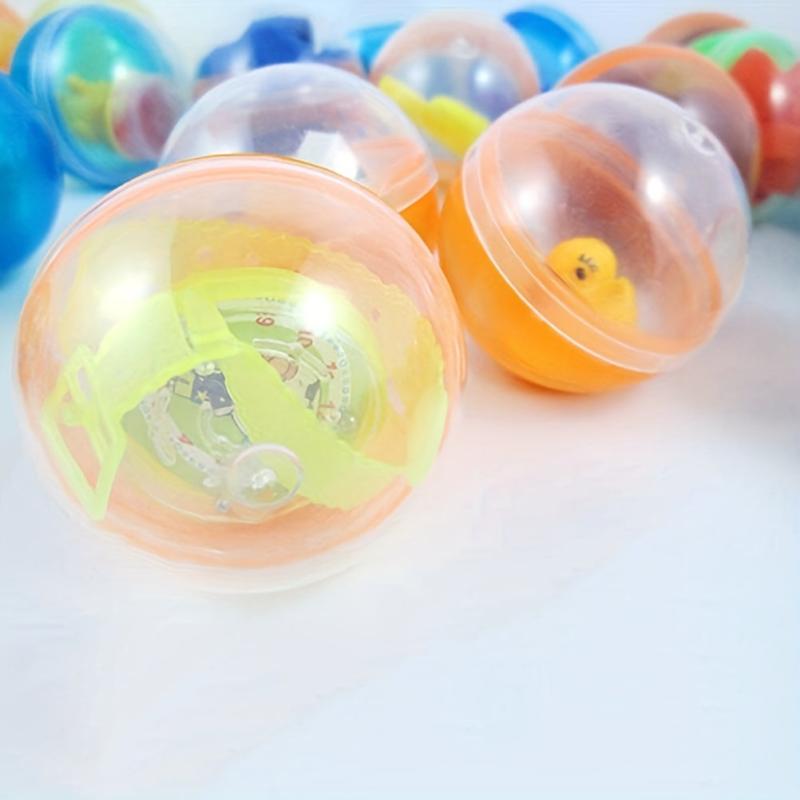 10pcs 45mm Plastic Balls Capsules Toys Vending Machines