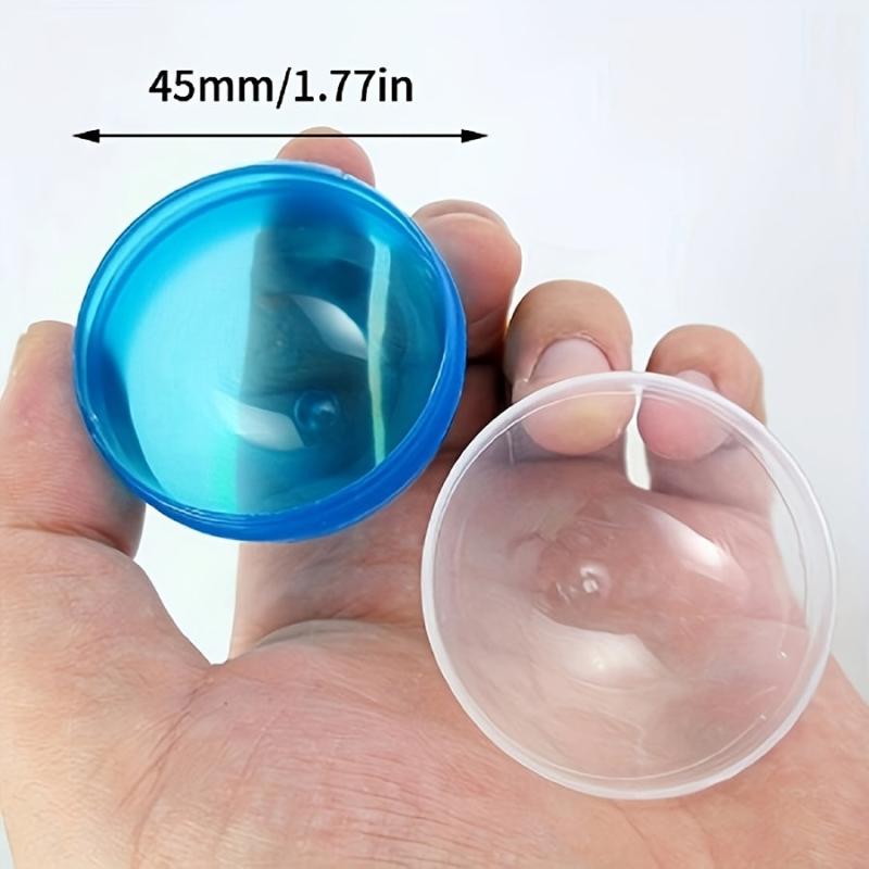 10pcs 45mm Plastic Balls Capsules Toys Vending Machines