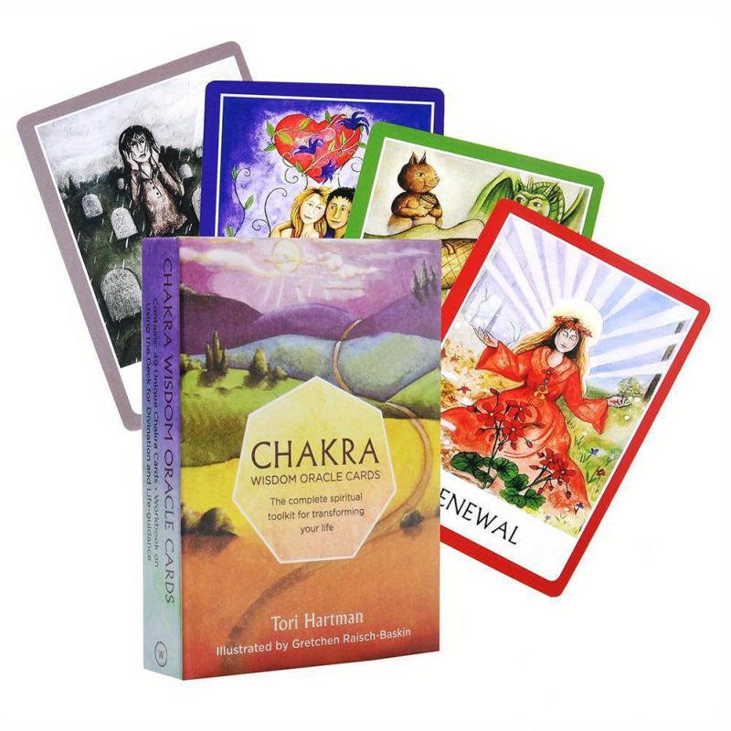 Chakra Wisdom Oracle Tarot Cards Deck
