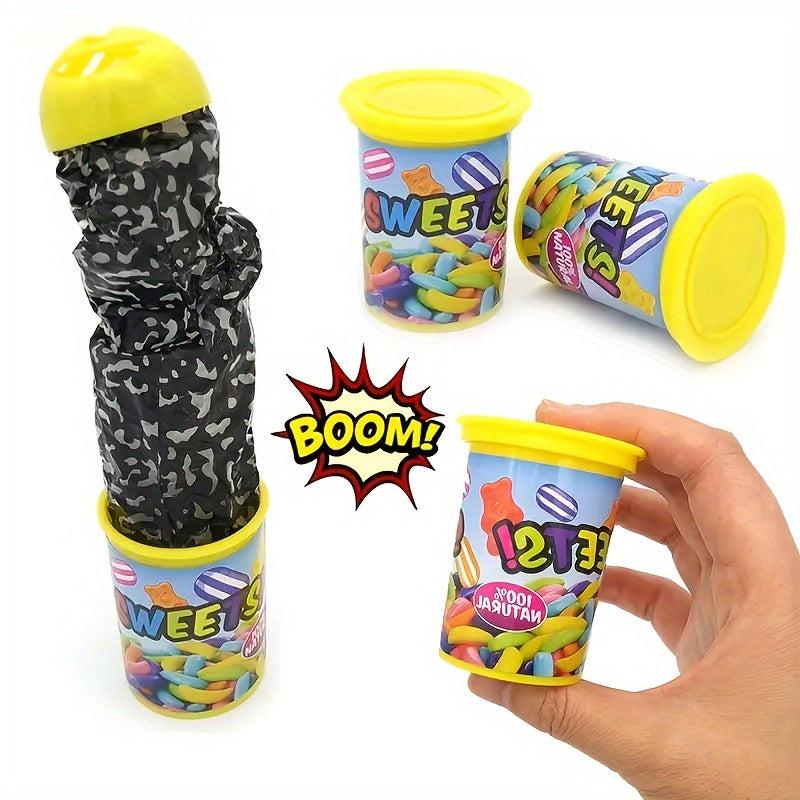 2pcs Candy Spring Snake Toys for Pranks and Parties