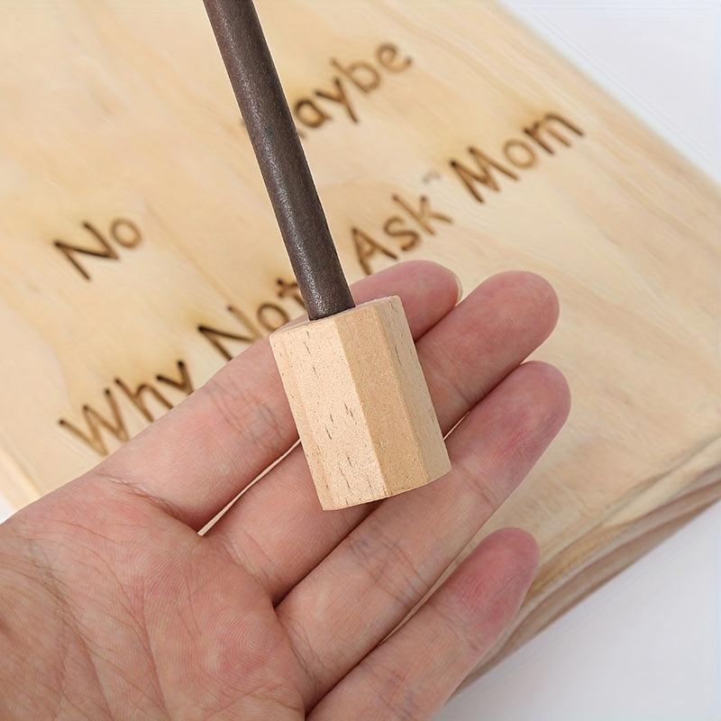 Wooden Pendulum Decision Maker Desktop Decoration