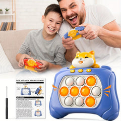 Pop Fidget Console Handheld Bubble Game Toy For Kids Age 6-12