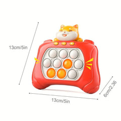 Pop Fidget Console Handheld Bubble Game Toy For Kids Age 6-12