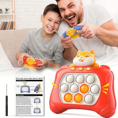 Pop Fidget Console Handheld Bubble Game Toy For Kids Age 6-12