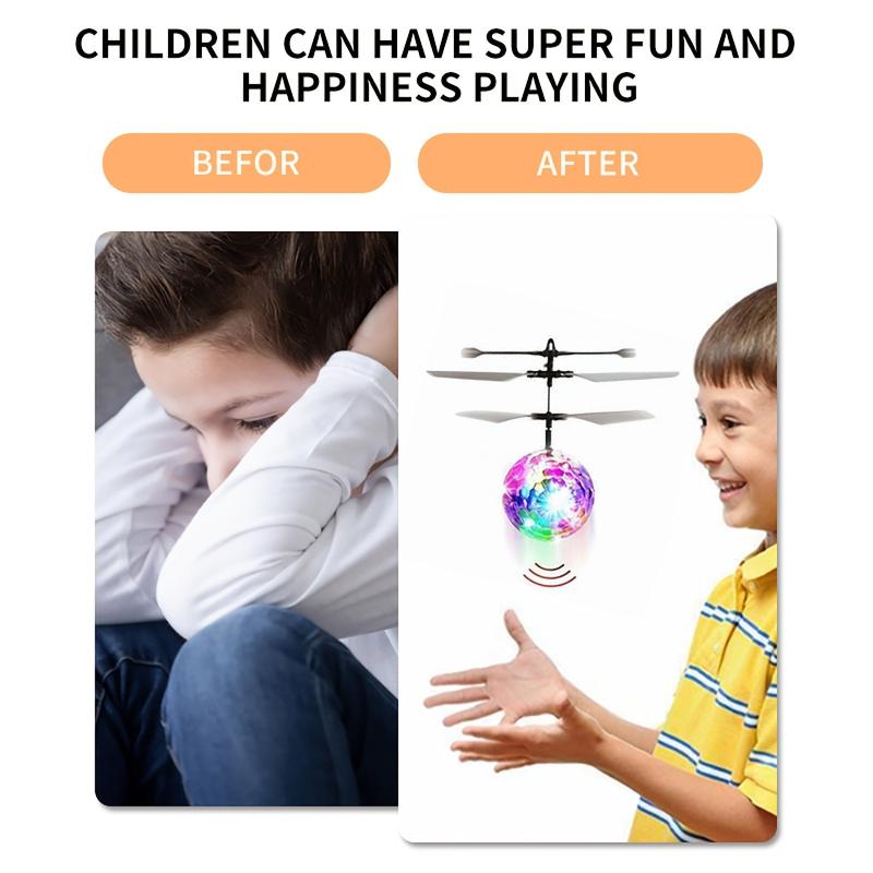 Colorful Mini LED Drone for Kids