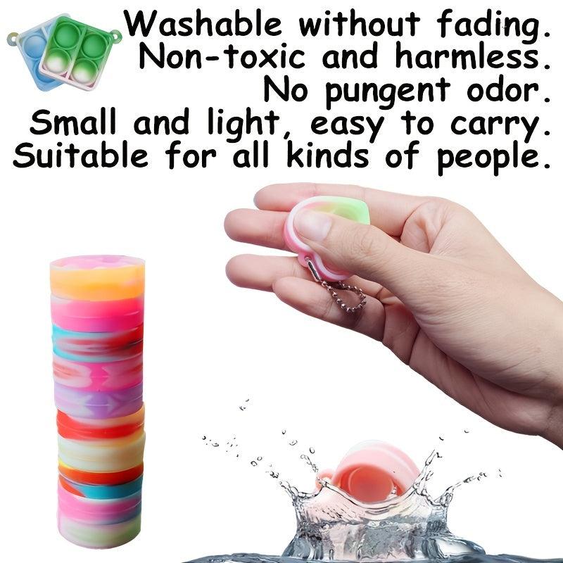 30pcs Colorful Fidget Toys for Stress Relief Kids & Adults