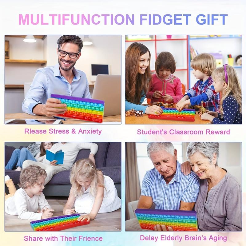 Keyboard Pop up Fidget Toys Basket Filler Gift