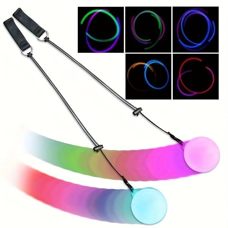 LED Poi Balls Glow Balls Soft Glow Poi Balls For Beginners And Professionals