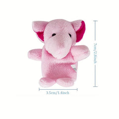 10PCS Mini Animal Finger Puppets Set Educational Story Time Toys