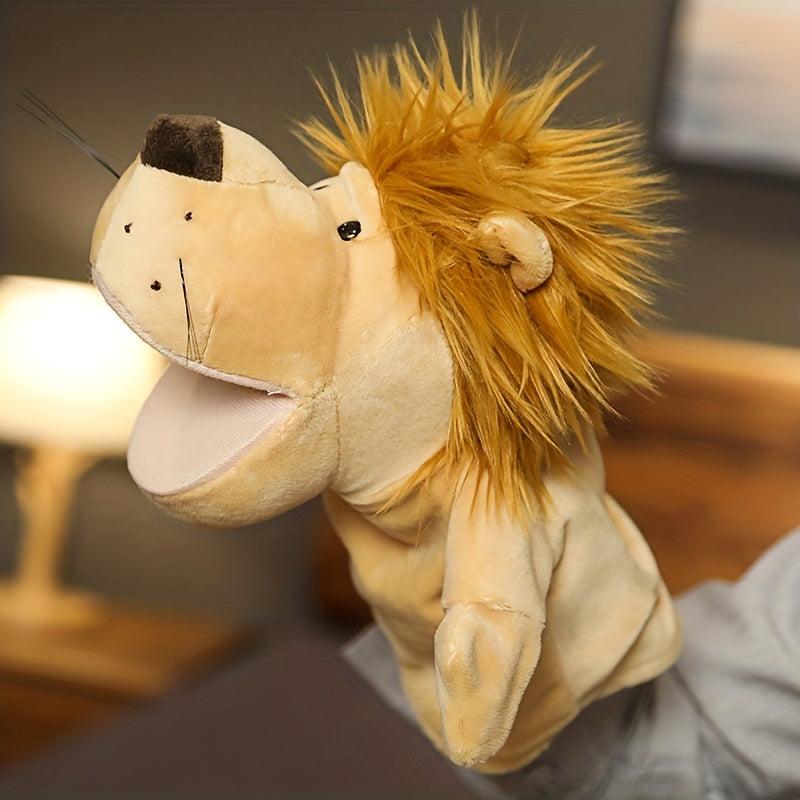 Animal Hand Puppets Plush Toys Sign Language Ventriloquist Props