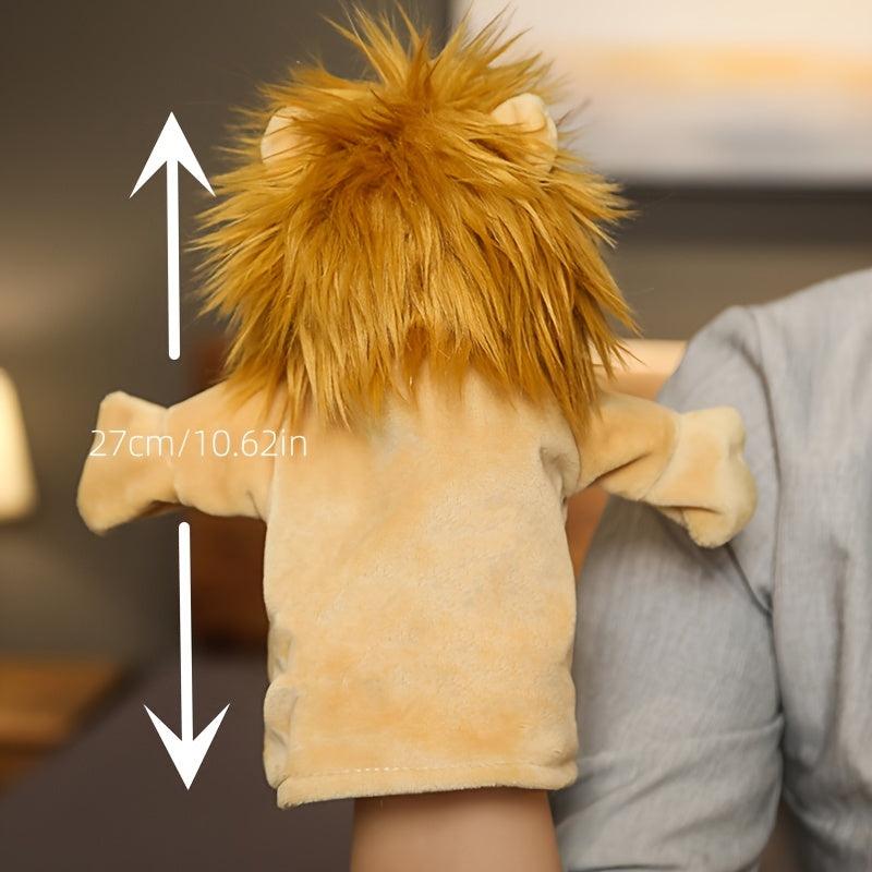 Animal Hand Puppets Plush Toys Sign Language Ventriloquist Props