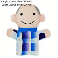 Family Parent Child Cloth Doll Plush Toy Puppet