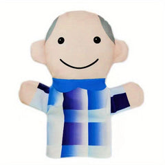 Family Parent Child Cloth Doll Plush Toy Puppet