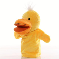 Plush Animal Toys Finger Puppets Dolls Lion Elephant Bunny Monkey Gift
