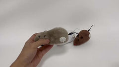 Wind Up Plush Mouse Toy For Indoor Cats