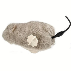 Wind Up Plush Mouse Toy For Indoor Cats