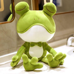 Frog Decoration Doll For Boys To Sleep With Pillow Dolls Birthday Bed Comfort