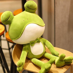 Frog Decoration Doll For Boys To Sleep With Pillow Dolls Birthday Bed Comfort