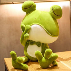 Frog Decoration Doll For Boys To Sleep With Pillow Dolls Birthday Bed Comfort
