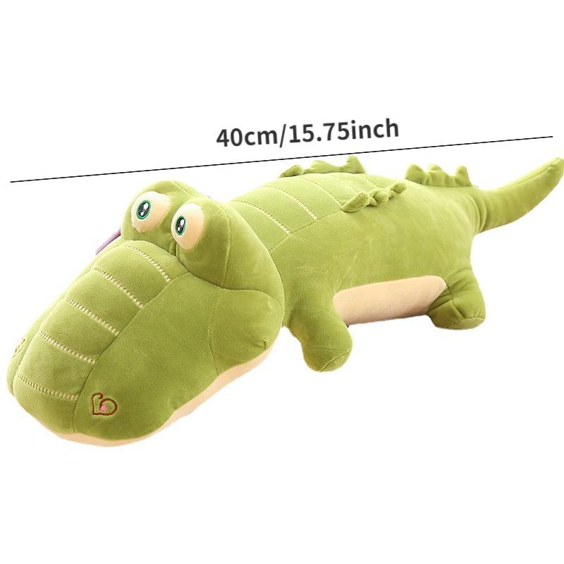 Soft Crocodile Plush Toy Wedding Throw Doll