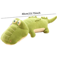 Soft Crocodile Plush Toy Wedding Throw Doll