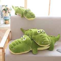 Soft Crocodile Plush Toy Wedding Throw Doll