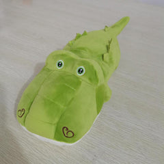 Soft Crocodile Plush Toy Wedding Throw Doll
