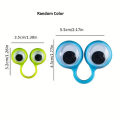 10pcs Eye Finger Puppets Googly Eyeball Ring Party Favor Toys