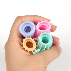 10pcs Mini Finger Doll Tricky Toy Little Demon Rubber Finger Monster Cover